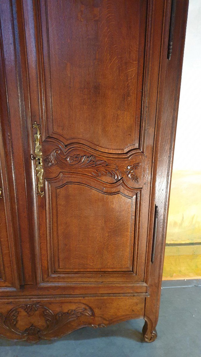 Piccolo armadio in rovere Luigi XV, XVIII secolo