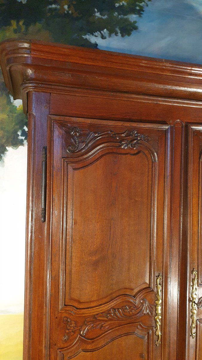 Piccolo armadio in rovere Luigi XV, XVIII secolo