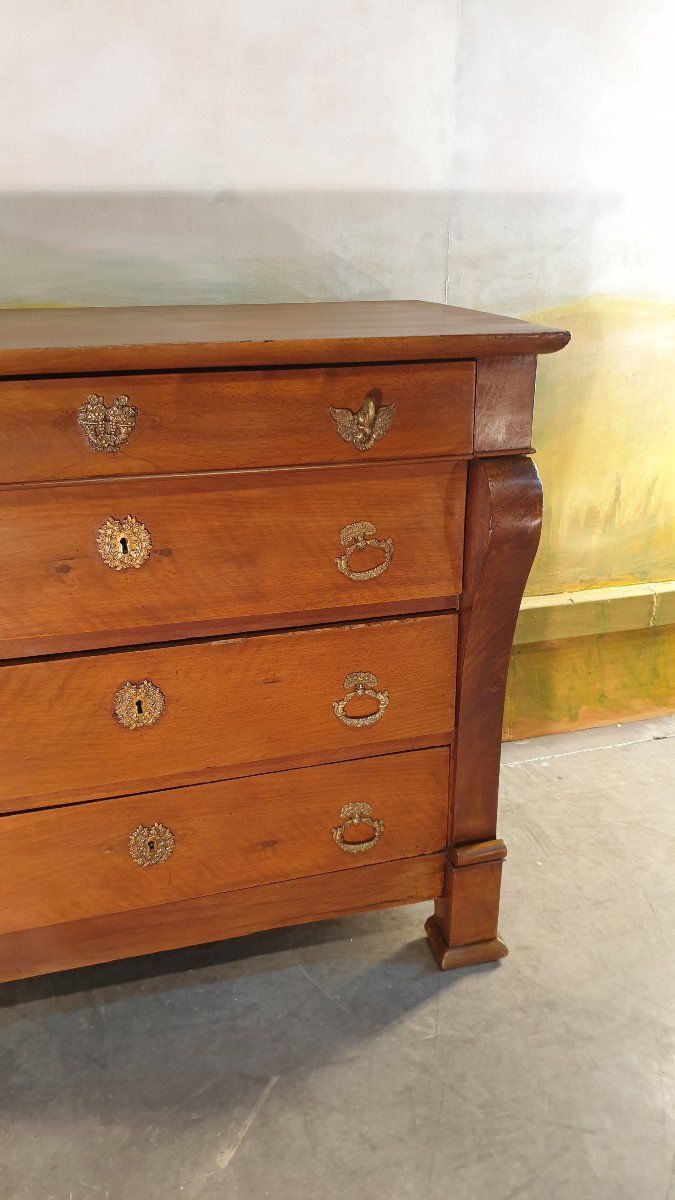 Petite Commode Restauration En Noyer