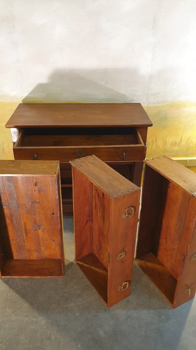 Petite Commode Restauration En Noyer
