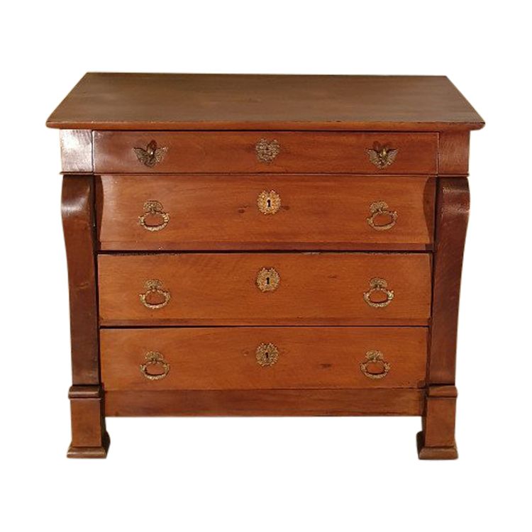 Petite Commode Restauration En Noyer