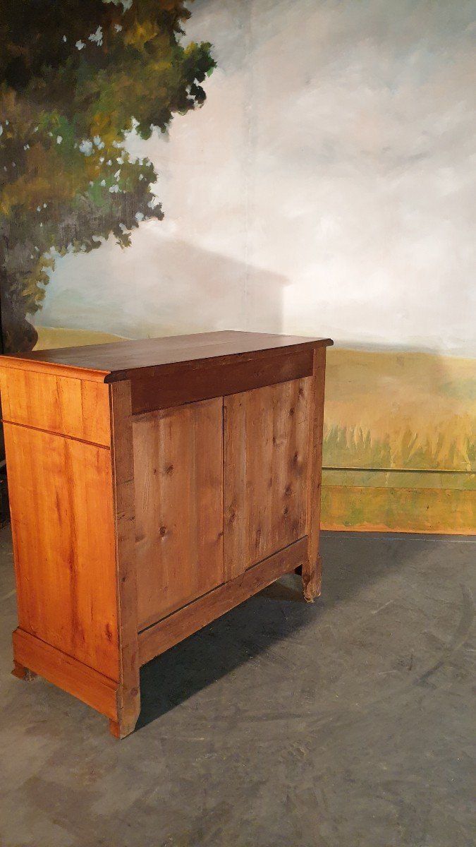 Kleines Louis Philippe Sideboard aus Kirschholz