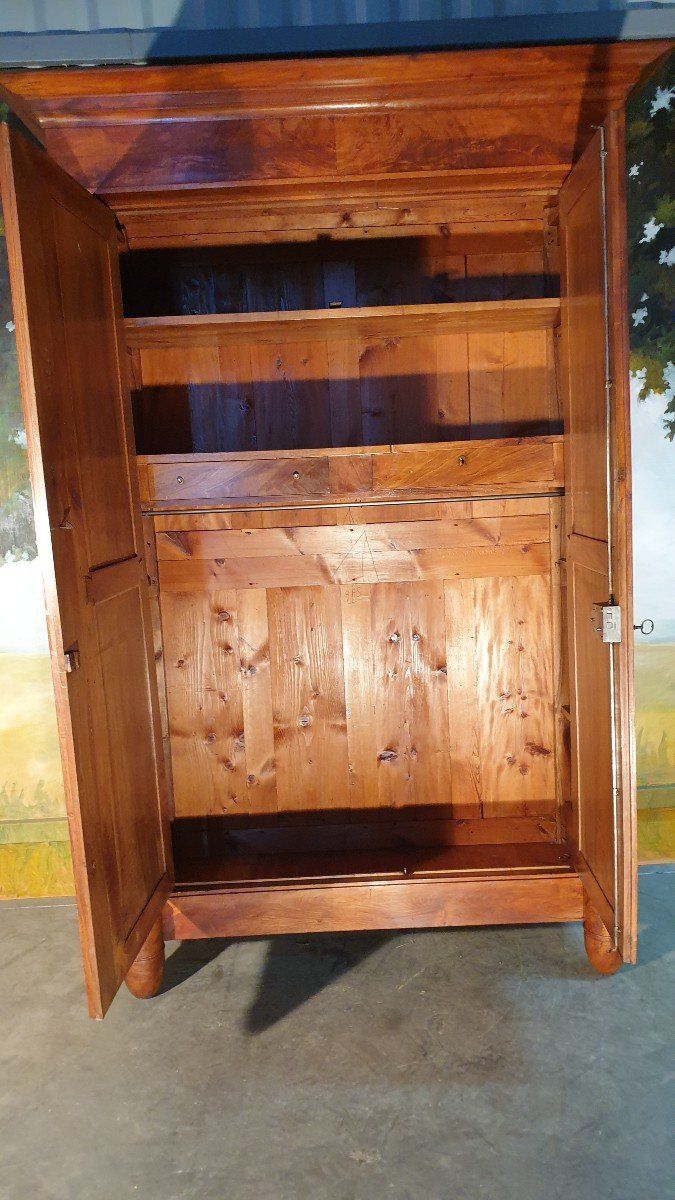 Grande Armoire Empire En Noyer