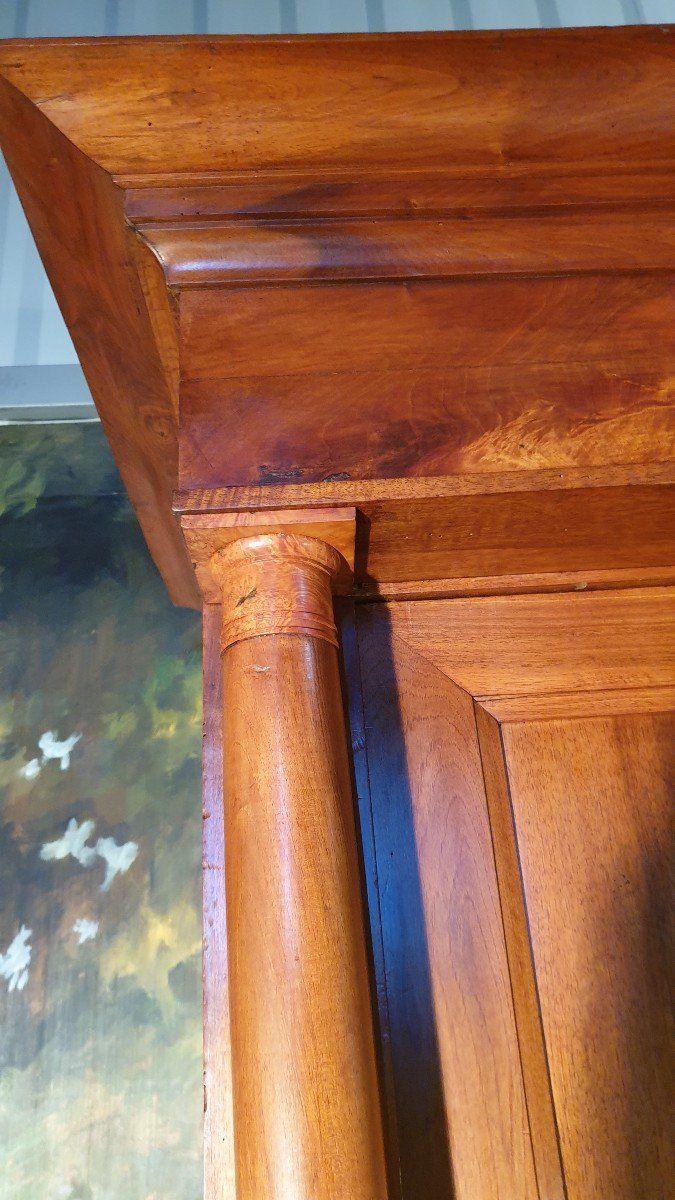 Grande Armoire Empire En Noyer