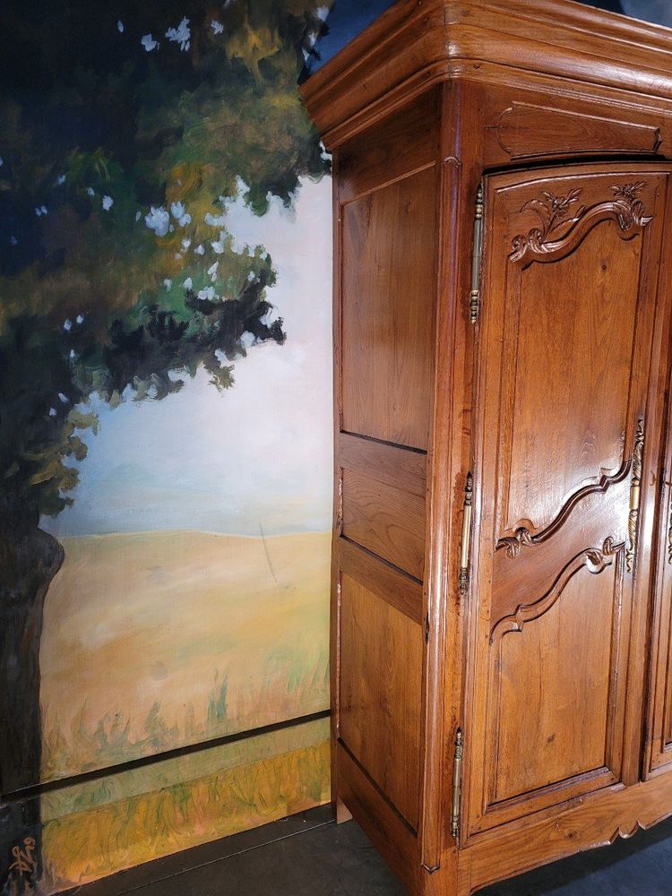 Armadio in stile Luigi XV, XIX secolo