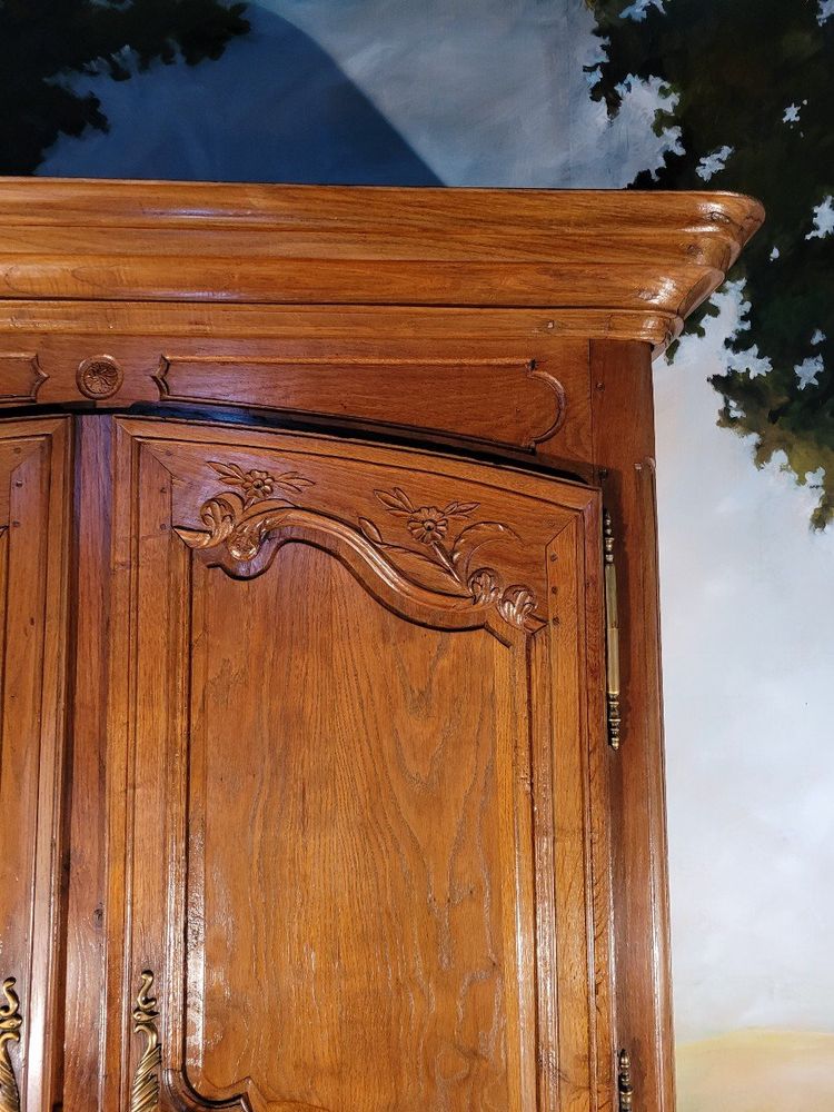 Armadio in stile Luigi XV, XIX secolo