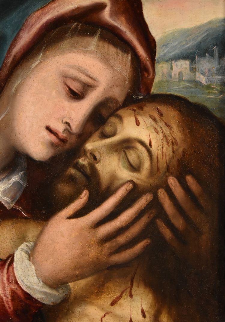 Pietà, Giovan Bernardo Lama (Neapel, 1536 - 1600)