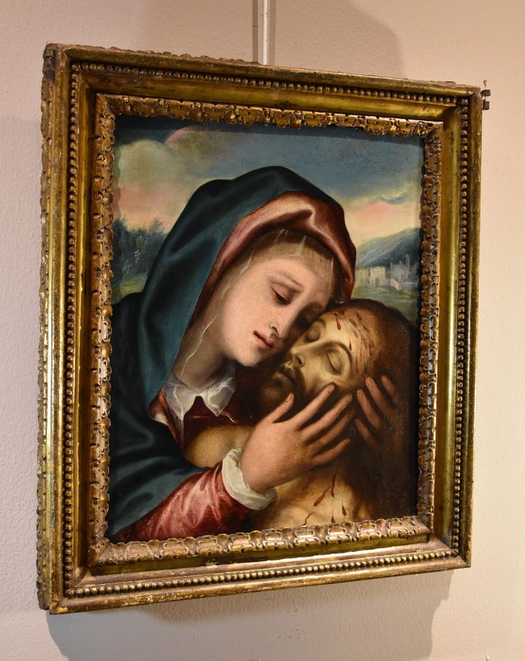 Pietà, Giovan Bernardo Lama (Neapel, 1536 - 1600)