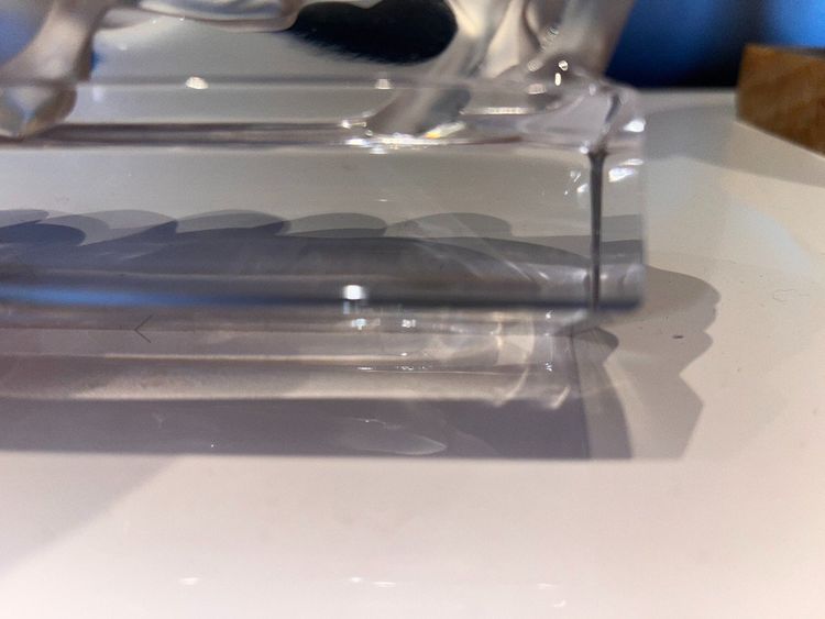 LALIQUE France   Paire De Serre Livres Taureaux  En Cristal  ( 1 Seul Signé )
