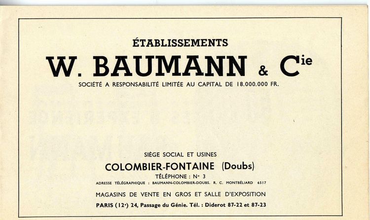 4 sedie da bistrot Baumann 1950 in colore "chéne doré", senza rete