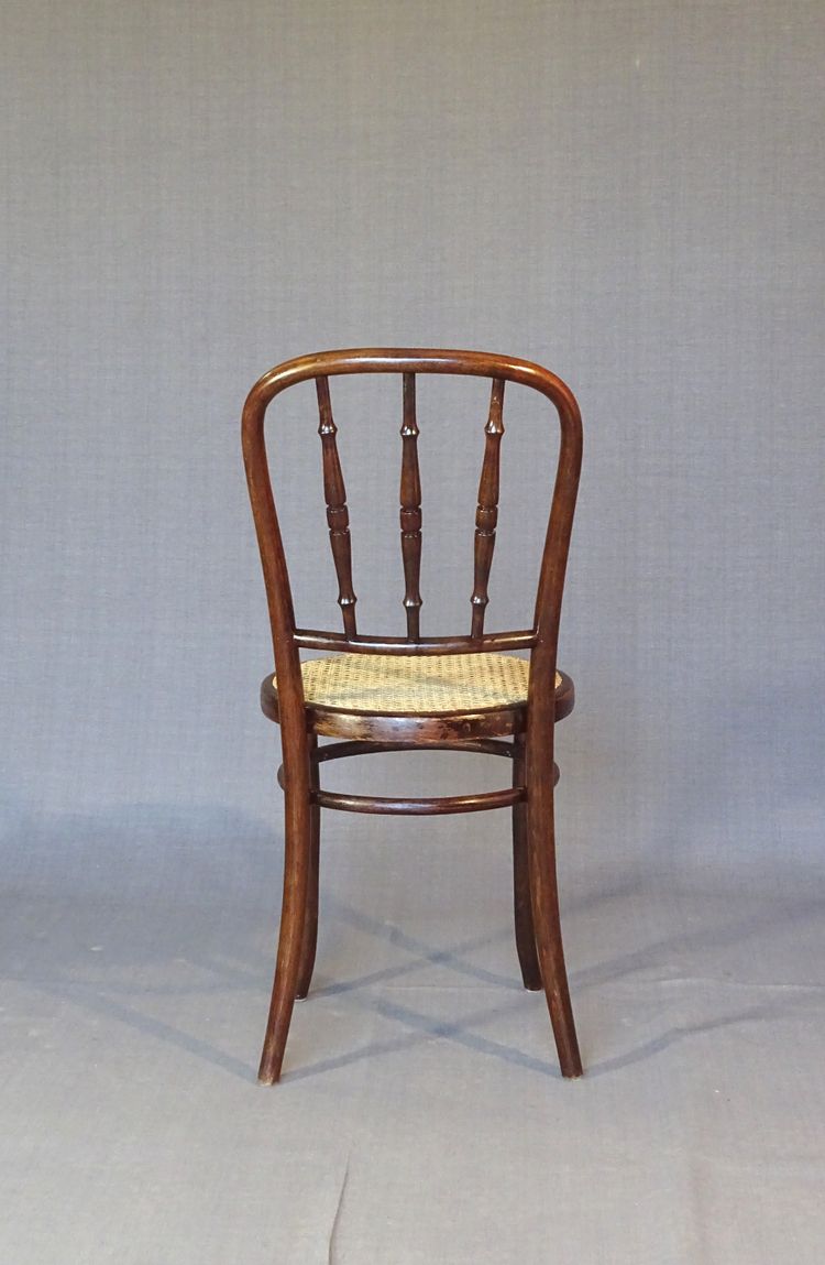Set di 2 sedie Kohn bistrot cannées 1920 - in legno curvato - No Thonet