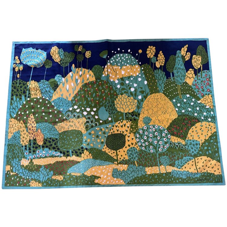 THIRIET Gilbert & Braun Paris Tapestry About 1960 Edition of 200