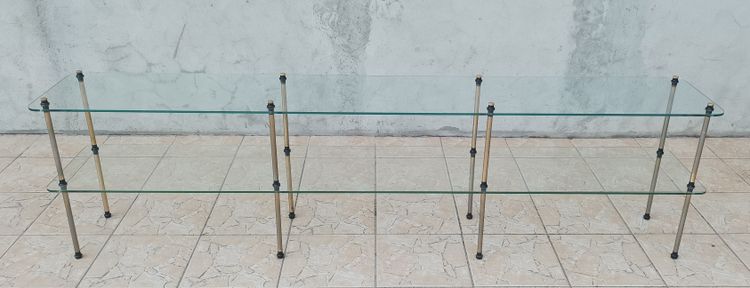 60's vintage large shelf enfilade store display