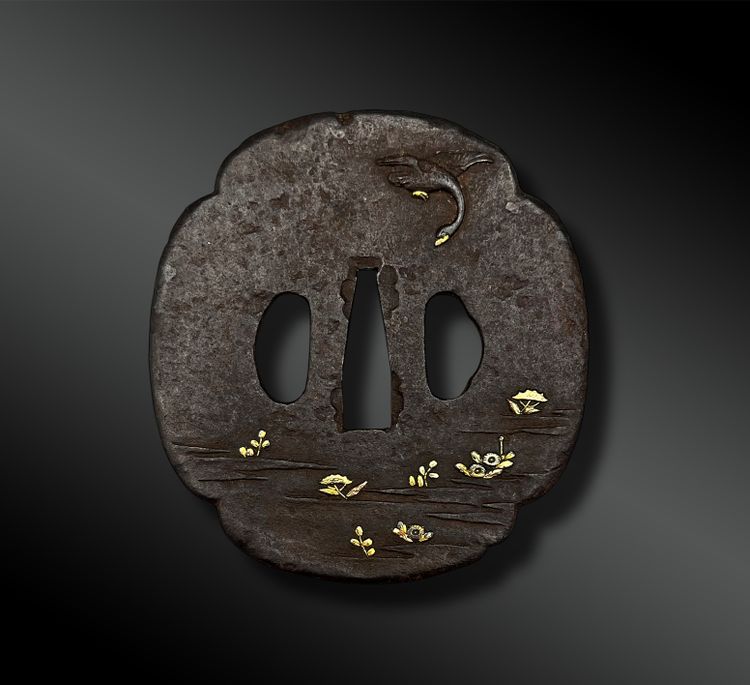 TSUBA Mokko Gata - Japan - Edo period (1603-1868)