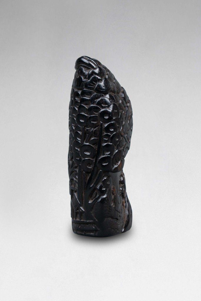 Netsuke e cachet. Personaggi in un paesaggio. Giappone Edo
