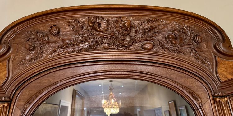 Bibliothèque / Vitrine Art Nouveau 