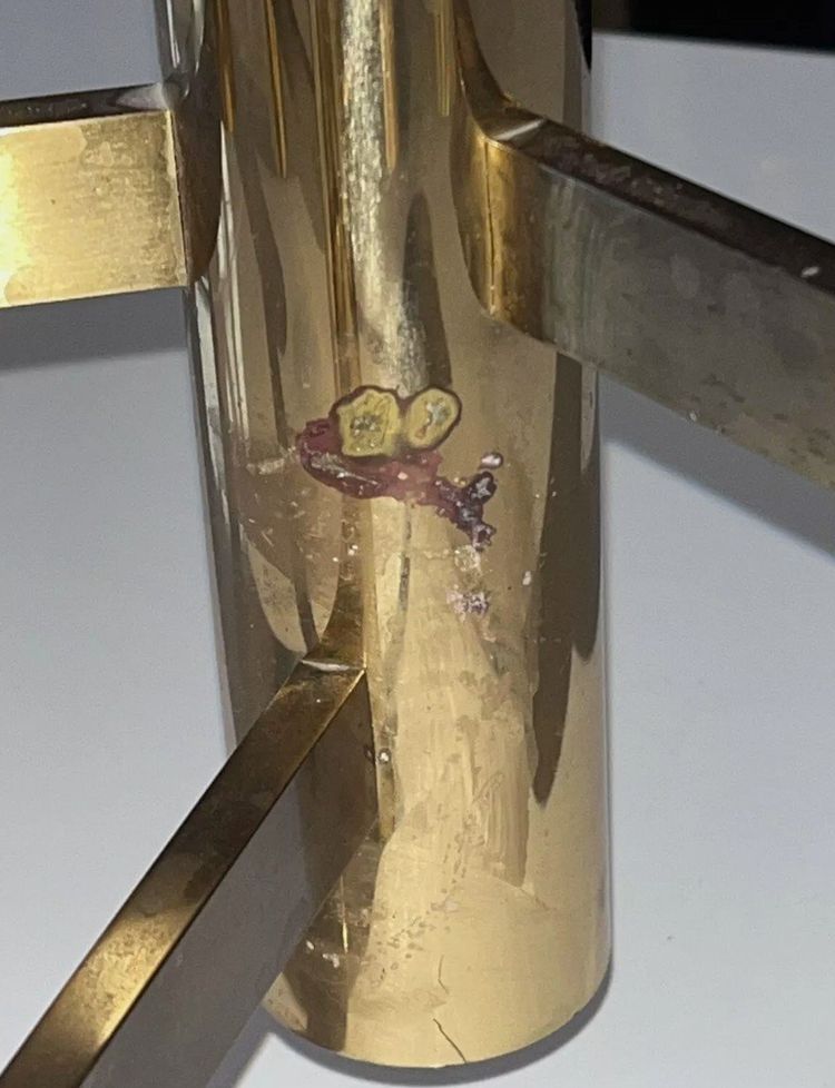 Vintage chandelier by Gaetano SCIOLARI for Boulanger in Belgium