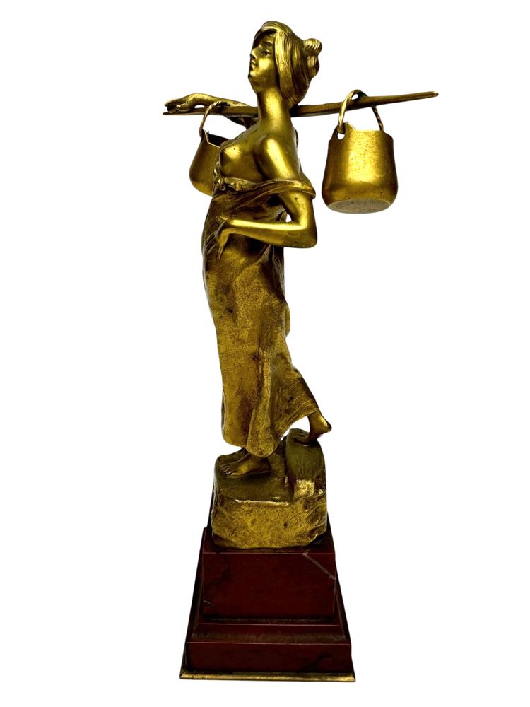 A. Moncel bronze Water carrier