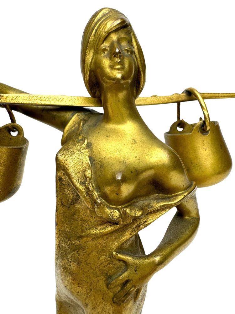 A. Moncel bronze Water carrier
