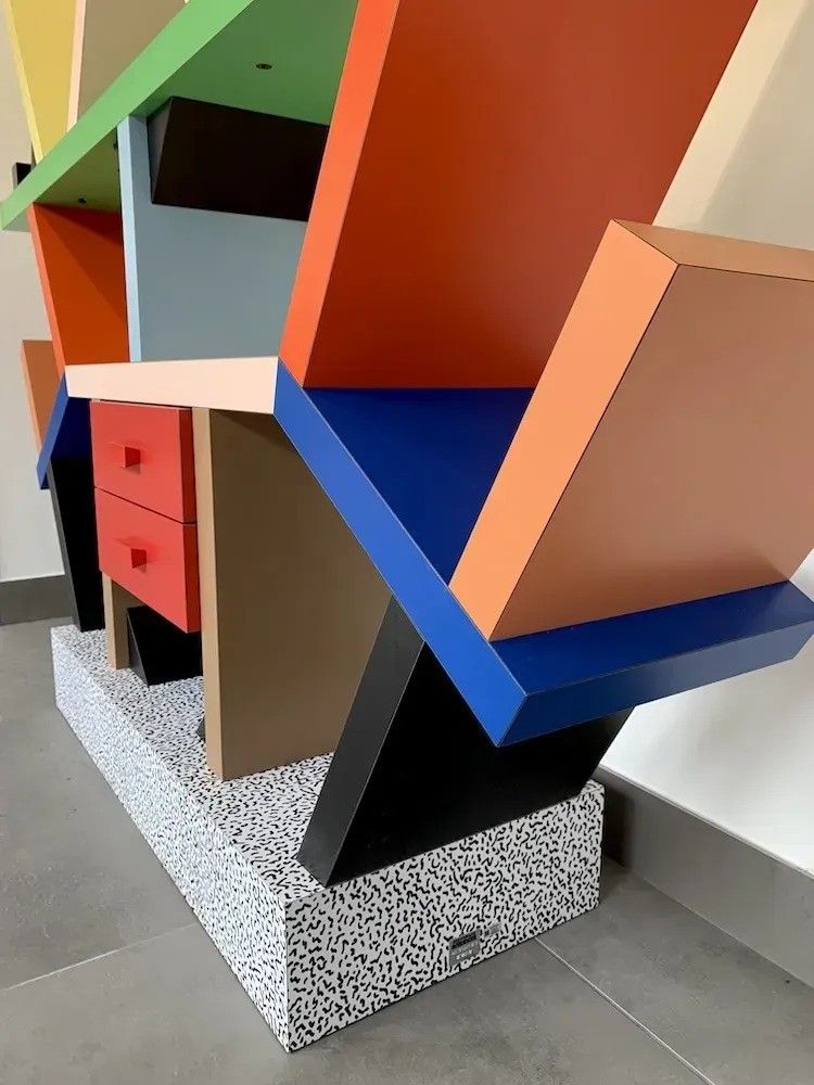  Ettore Sottsass bookcase - Carlton model