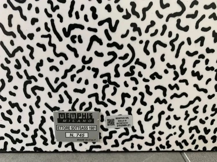  Ettore Sottsass bookcase - Carlton model