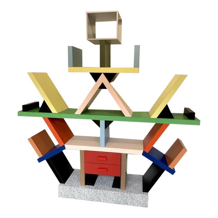  Ettore Sottsass bookcase - Carlton model