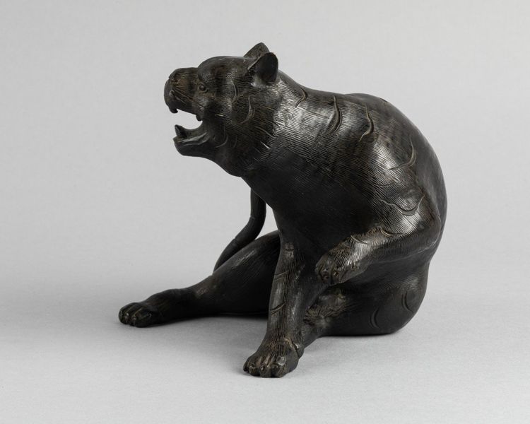 Tigre di bronzo. Giappone Edo