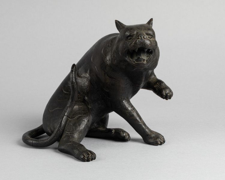 Tigre di bronzo. Giappone Edo