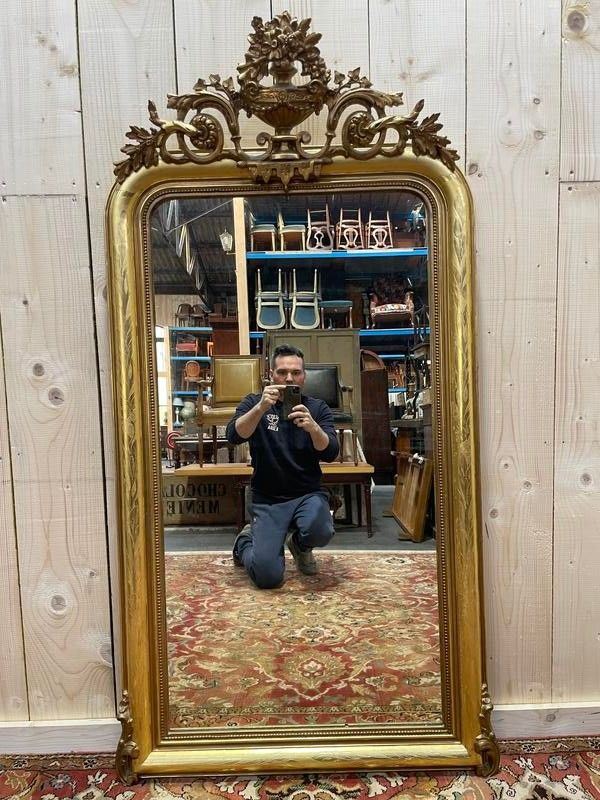 Mirror era Louis Philippe with Gold Fronton