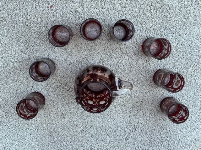 Bohemian glasses