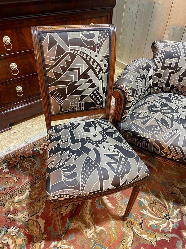 Art Deco Style Louis XVI Soft Sofa - Armchairs - Chairs