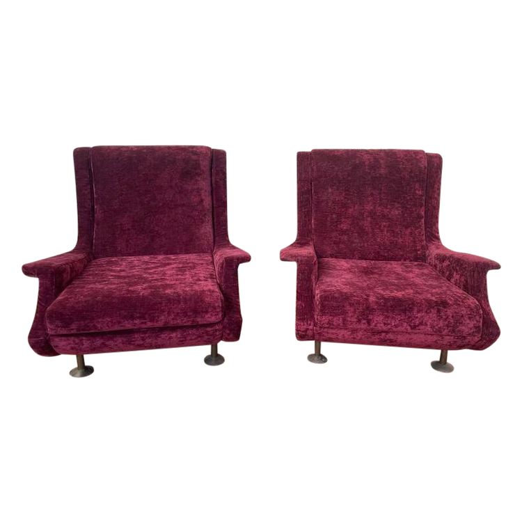 Pair of armchairs 1960 Arflex