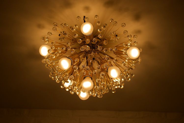Flocon" ceiling light Emil Stejnar