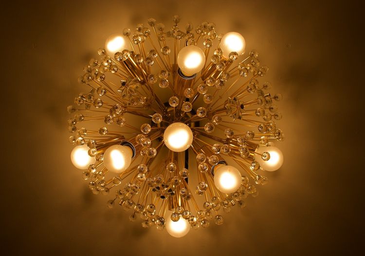 Flocon" ceiling light Emil Stejnar
