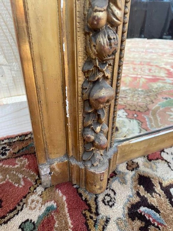 Mirror - Trumeau Style Louis XVI era napoleon III