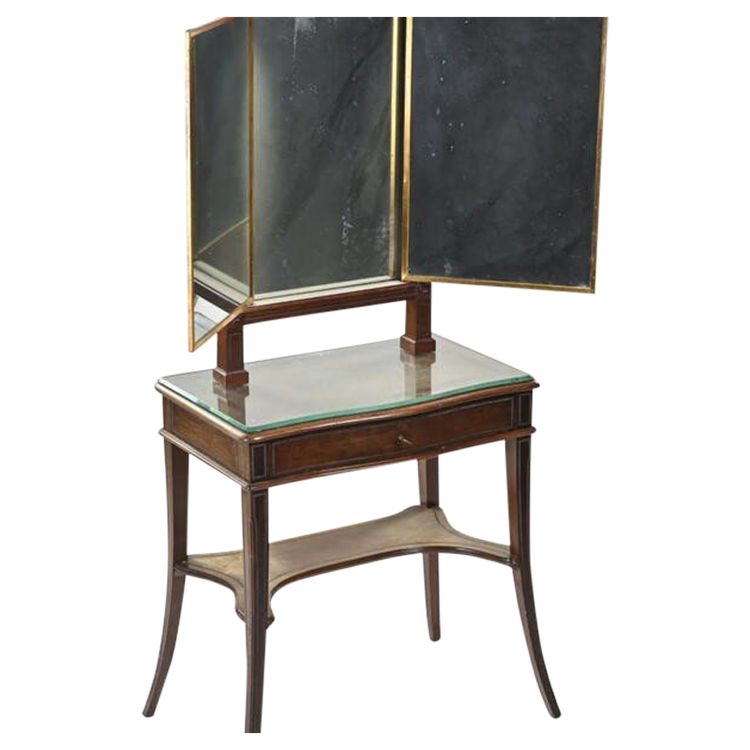 Coiffeuse avec miroir Brot 1900