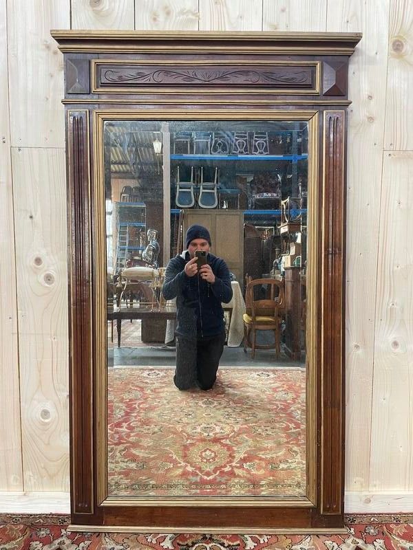 Napoleon III walker and golden mirror