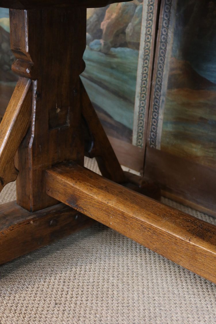 Large oak table