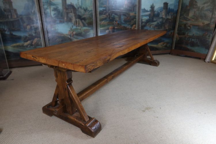 Large oak table