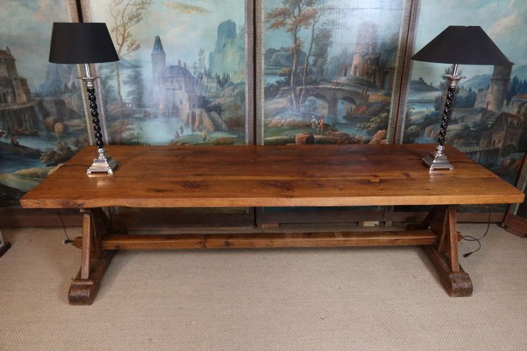 Large oak table