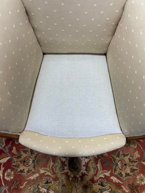 Fauteuil - Bergère époque Art Déco en noyer 