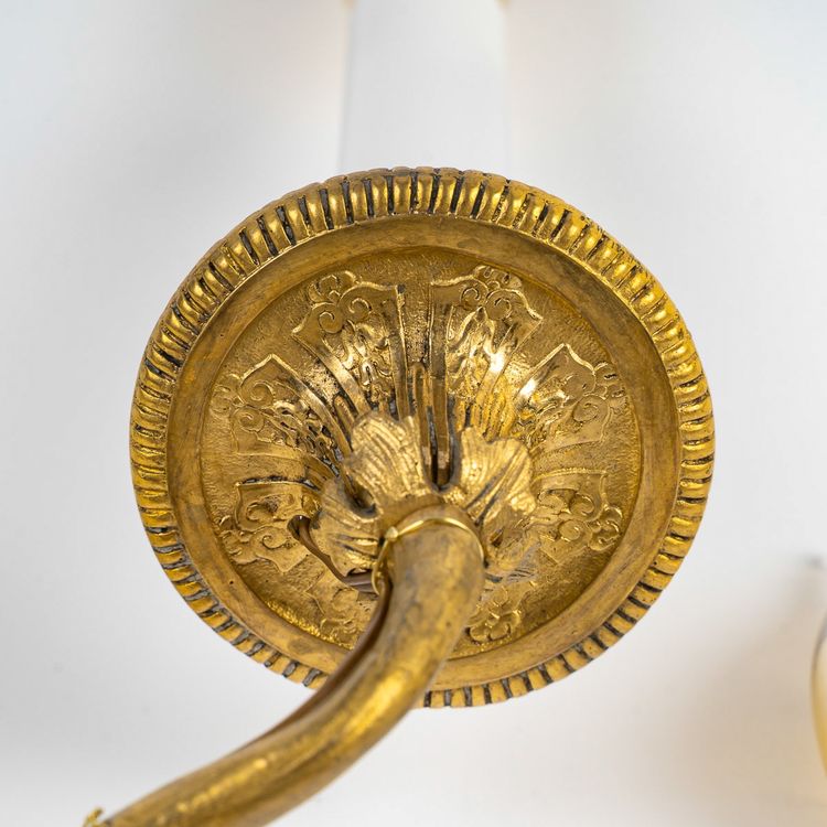 Paire d'Appliques Asymétriques en Bronze Doré, Époque Régence (1715-1723)