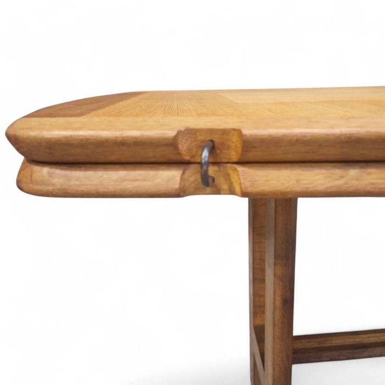 Light Oak Portfolio Table, Guillerme and Chambron