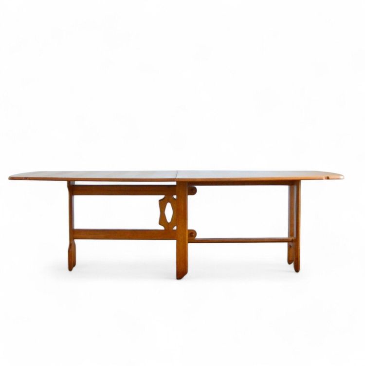 Light Oak Portfolio Table, Guillerme and Chambron