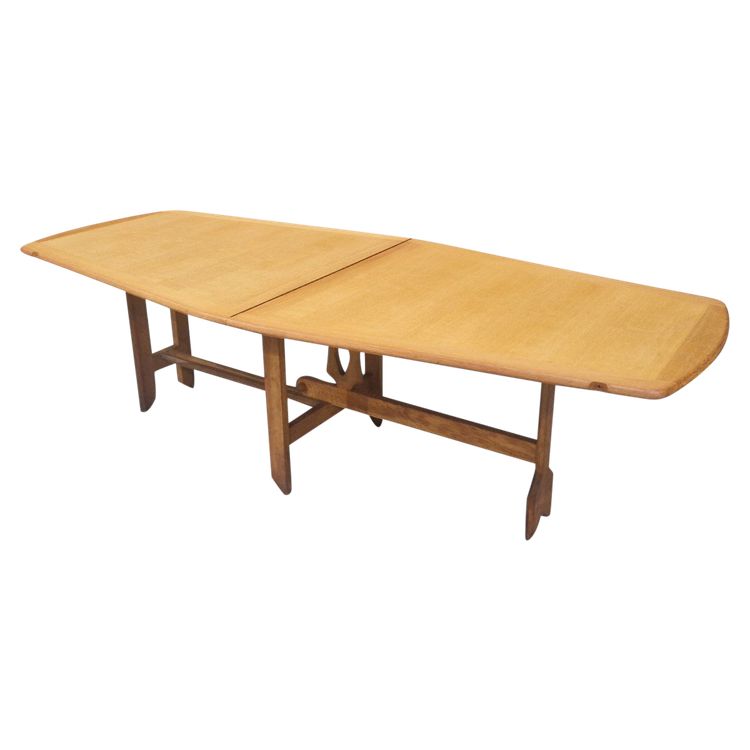 Light Oak Portfolio Table, Guillerme and Chambron