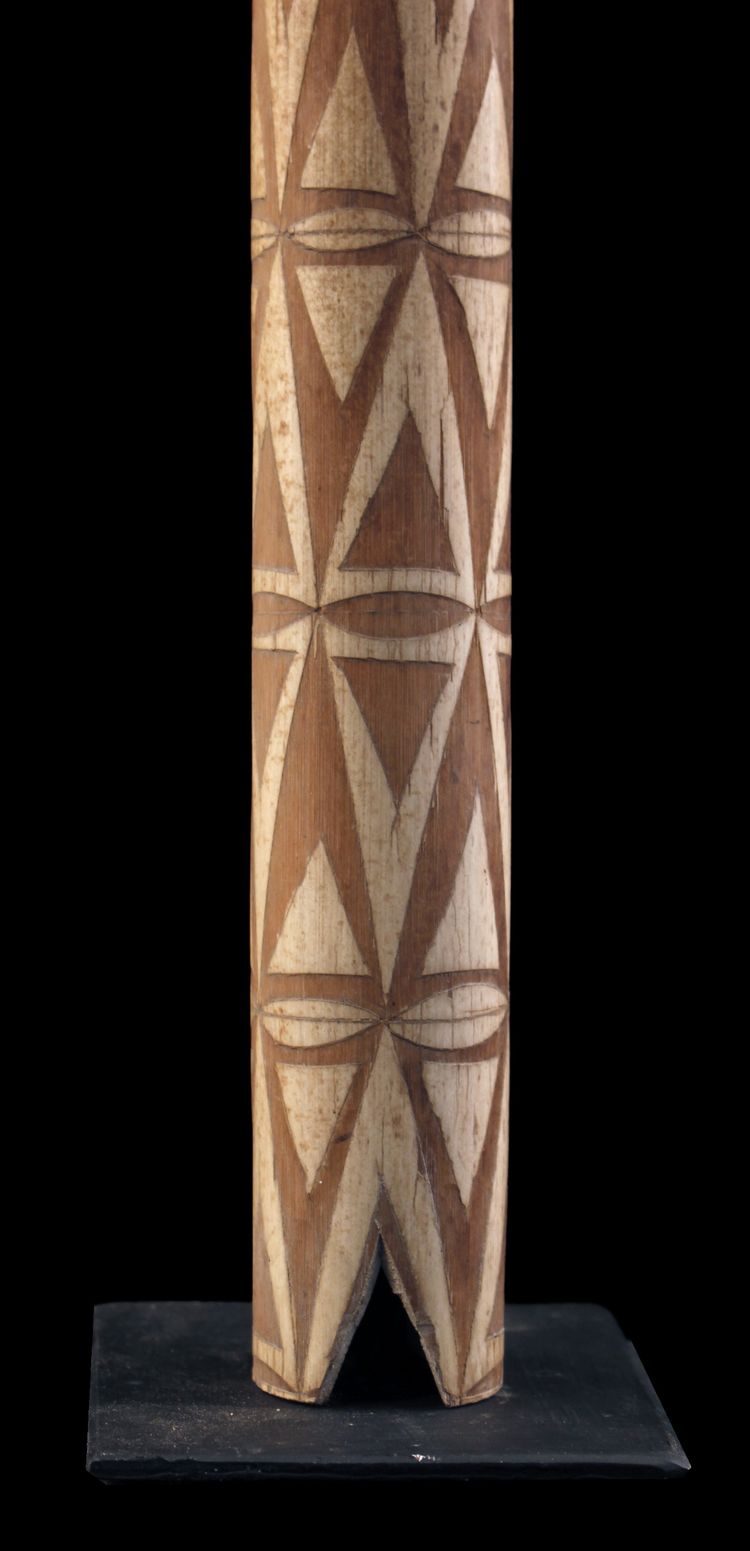 Zeremonielle Flöte aus Bambus, traditionelles Instrument, ozeanische Kunst, Stammeskunst, Ozeanien, Vanuatu