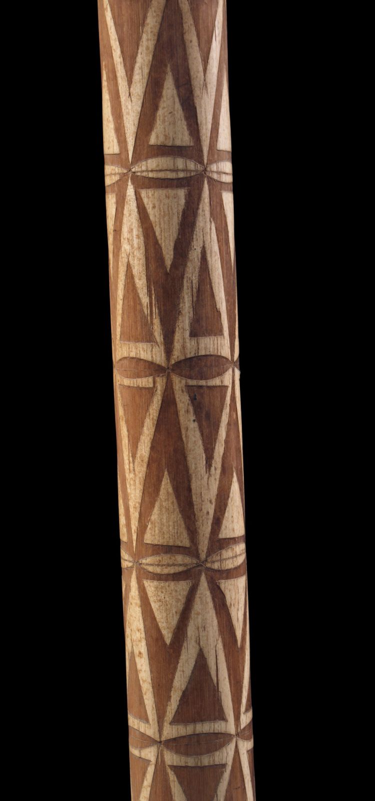 Zeremonielle Flöte aus Bambus, traditionelles Instrument, ozeanische Kunst, Stammeskunst, Ozeanien, Vanuatu