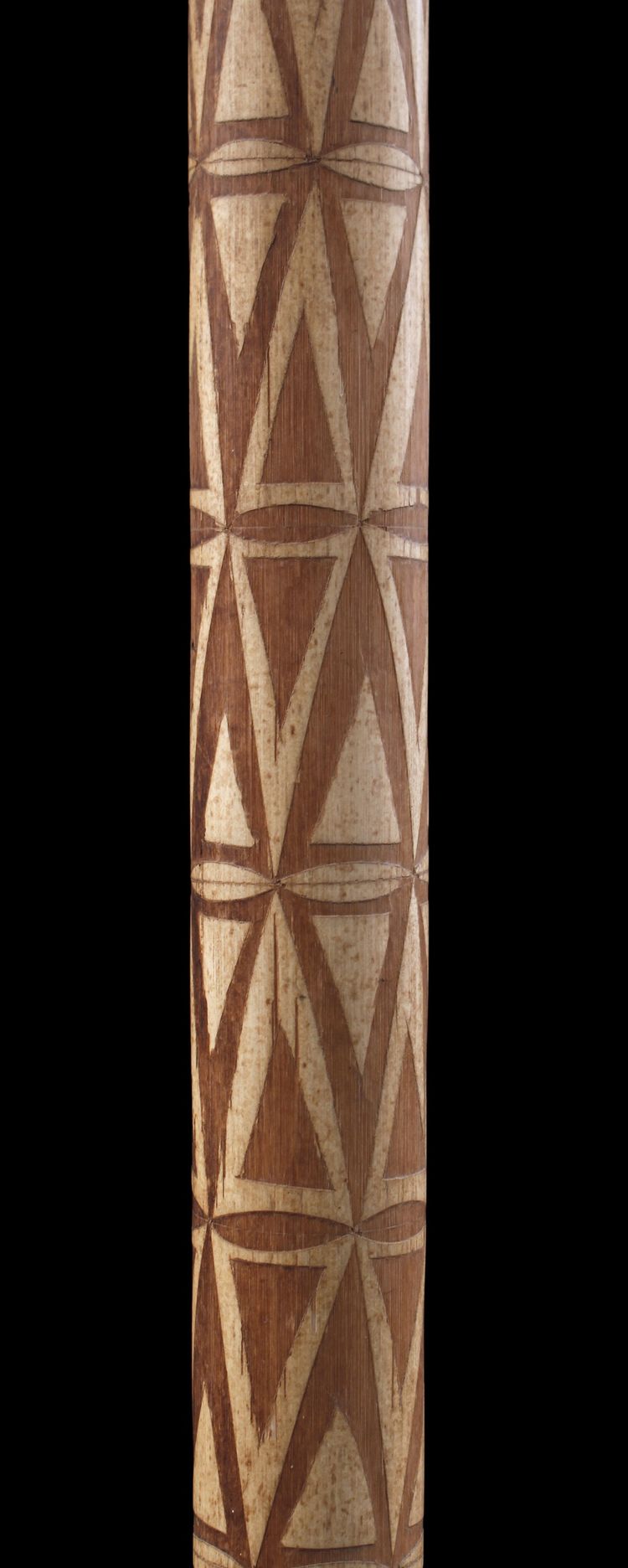 Zeremonielle Flöte aus Bambus, traditionelles Instrument, ozeanische Kunst, Stammeskunst, Ozeanien, Vanuatu