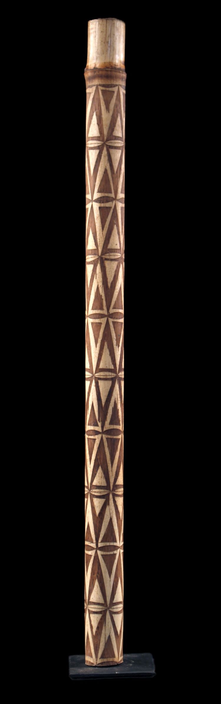 Zeremonielle Flöte aus Bambus, traditionelles Instrument, ozeanische Kunst, Stammeskunst, Ozeanien, Vanuatu
