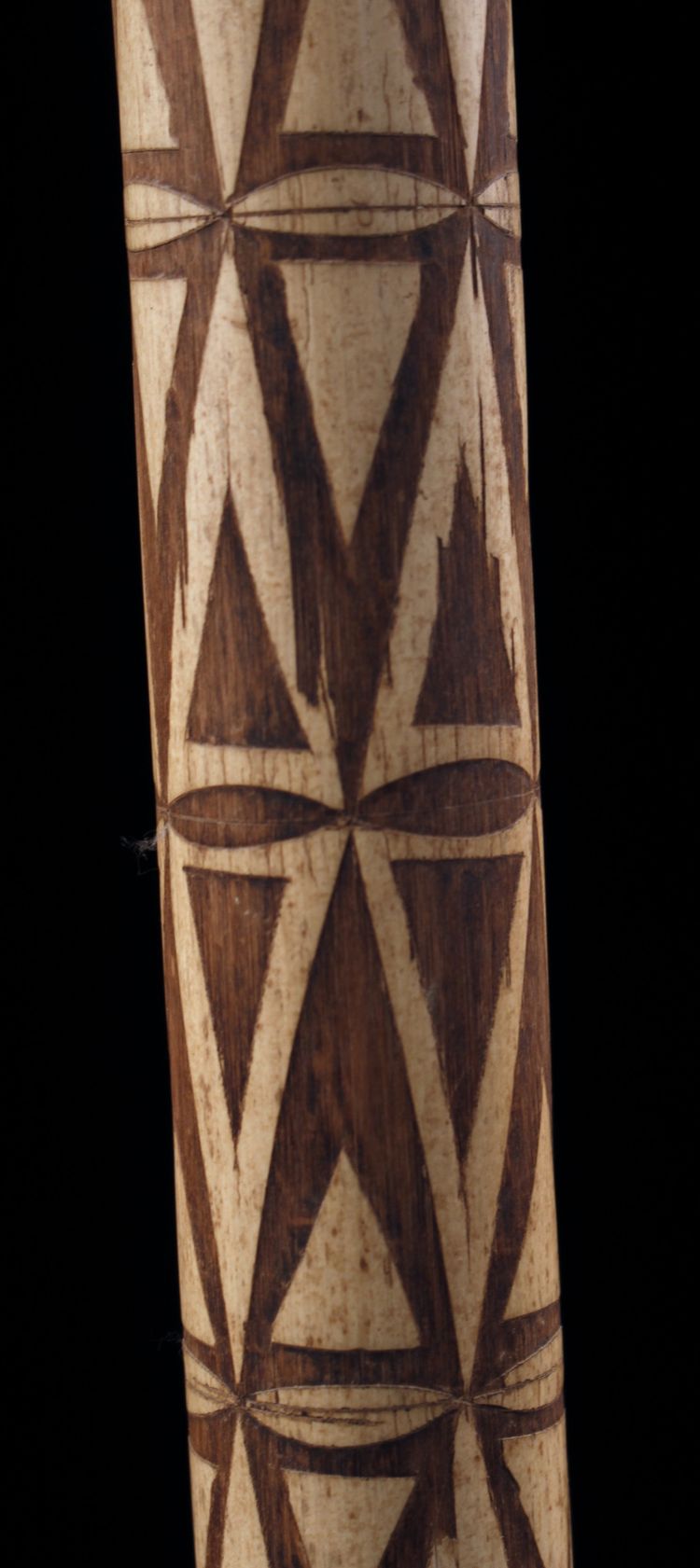 Zeremonielle Flöte aus Bambus, traditionelles Instrument, ozeanische Kunst, Stammeskunst, Ozeanien, Vanuatu